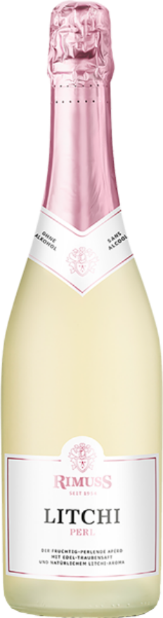 Rimuss Litchi-Perl, Rimuss Litchi Perl combines 60% natural grape juice with natural lychee flavour to create a fine fruity harmony.
